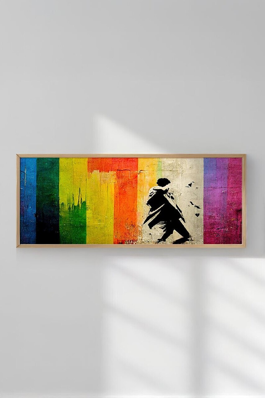 Tablou decorativ, Artbnkyty15-50120, MDF, Multicolor — imaginea 3