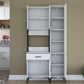 Dulap multifunctional, Rani, JE121, 100x198.6x40 cm, PAL, Alb