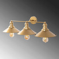 Aplica de perete, Fulgor, 942FLG2165, Metal, Auriu