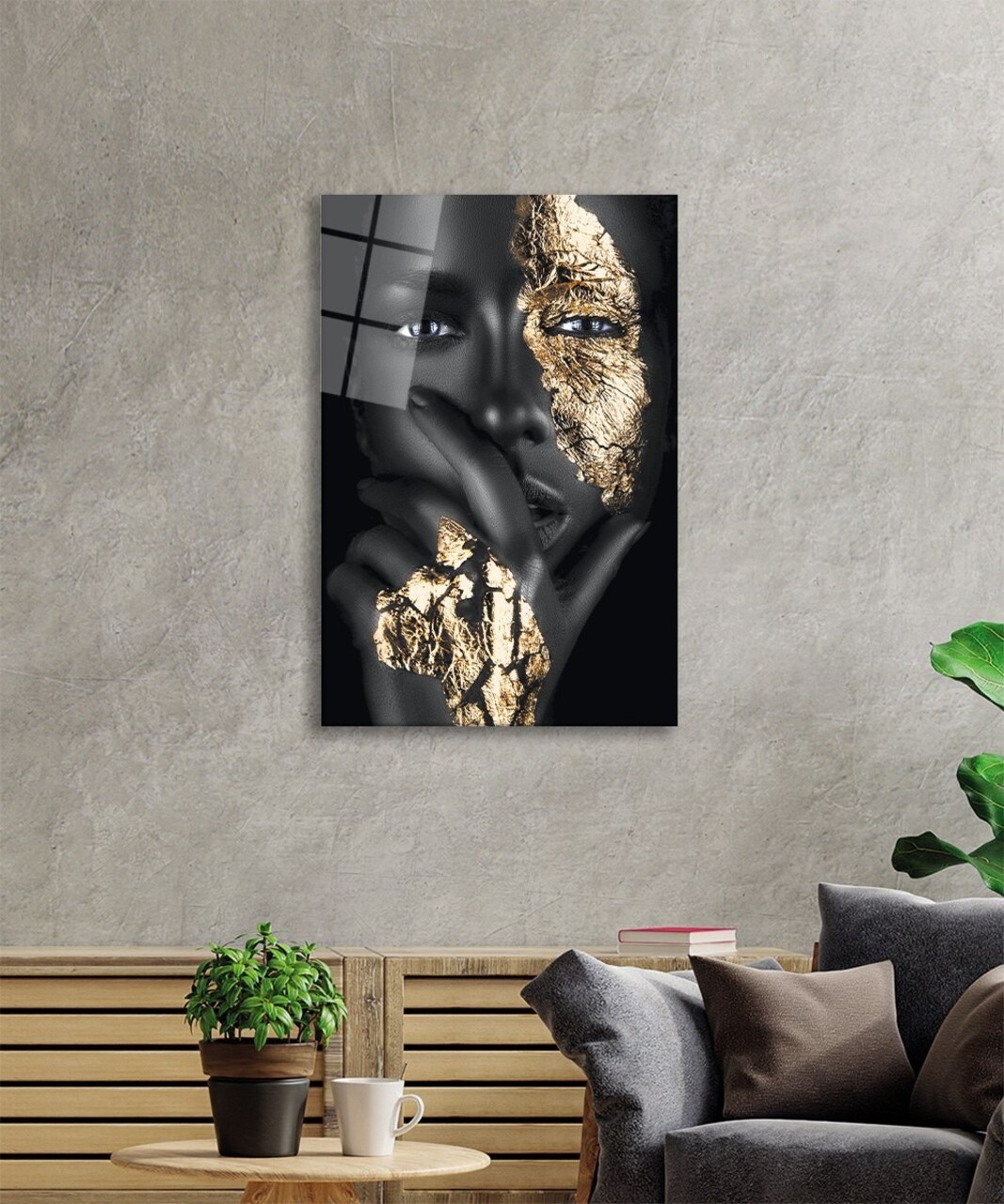 Tablou decorativ, 0536, Dimensiuni: 70 x 110 cm, Multicolor - view 5