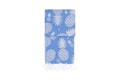 Prosop de plaja, DC Home, Ananas, Bumbac, Albastru