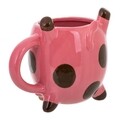 Cana, Pig Dotty, Creaciones Meng, 13x9.5x10 cm, ceramica, maro
