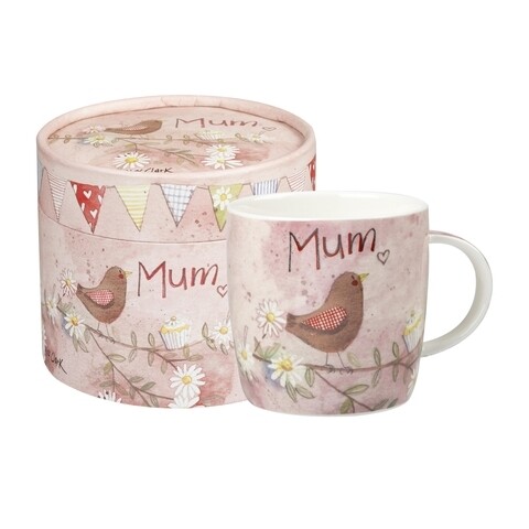 Cana in cutie cadou, mum, churchill, portelan fine china, 284 ml