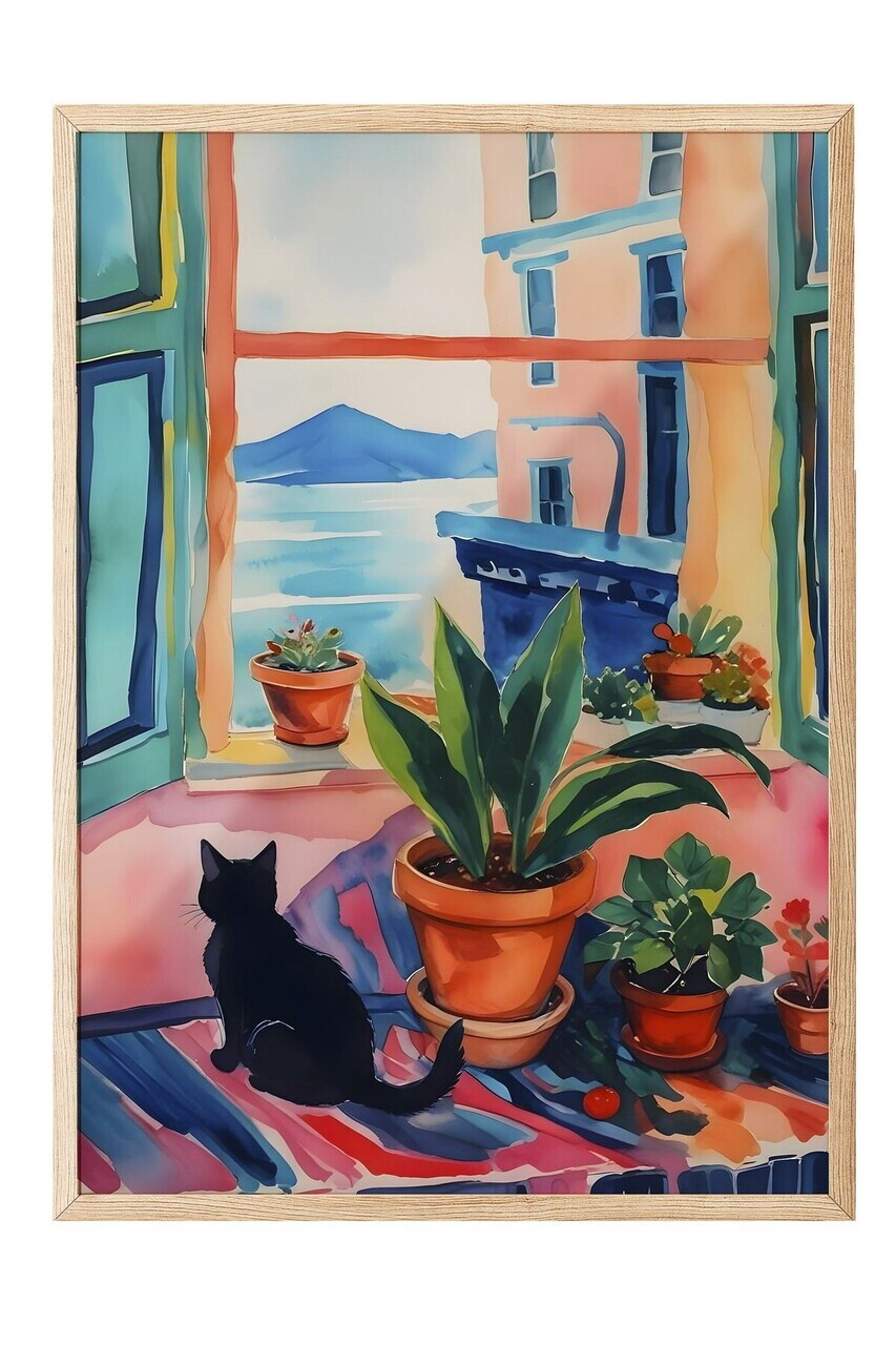 Tablou decorativ, 108963, Lemn masiv, Sticla PVC, Multicolor - view 2