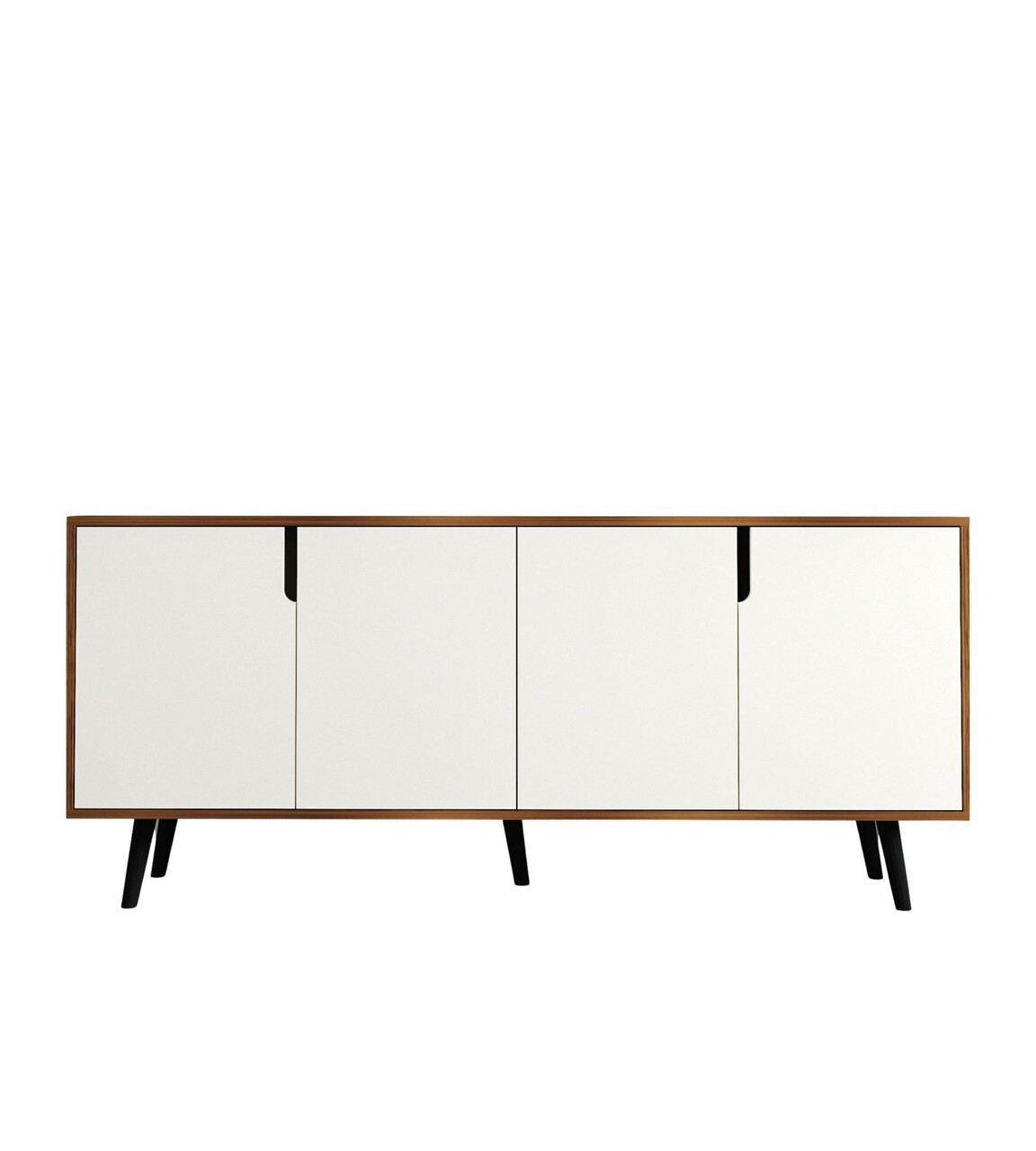 Consola, Hanah Home, Latina Modern 180, 180x80x45 cm, PAL, Nuc/Alb - view 4