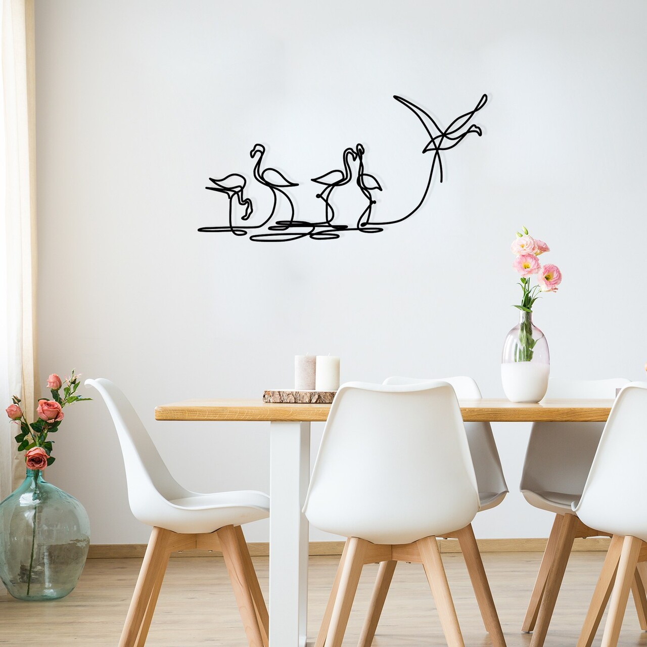 Decoratiune de perete, Flamingo 316 S, 10 x 15 cm, Negru - view 2