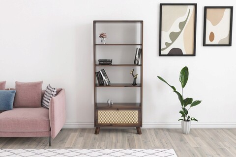 Corp biblioteca, dekzy, zayn, 75x180x35 cm, nuc
