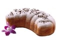 Forma de copt din silicon Croissant, Silikomart Fancy & Function, 23.5 x 17 cm, 1.2 L