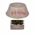 Husa suport pentru brad Merry Christmas, 40/60x25 cm, poliester