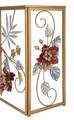 Consola Lovi, Mauro Ferretti,  108 x 36.8 x 80 cm, fier/MDF/sticla, multicolor