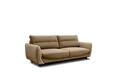 Canapea extensibila 4 locuri ELTAP, SO-SIL-20NU, Silva, 236x95x90 cm, lemn/poliester, maro deschis