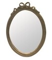 Oglinda decorativa InArt Bree, 37 x 51 cm, polirasina/sticla, auriu