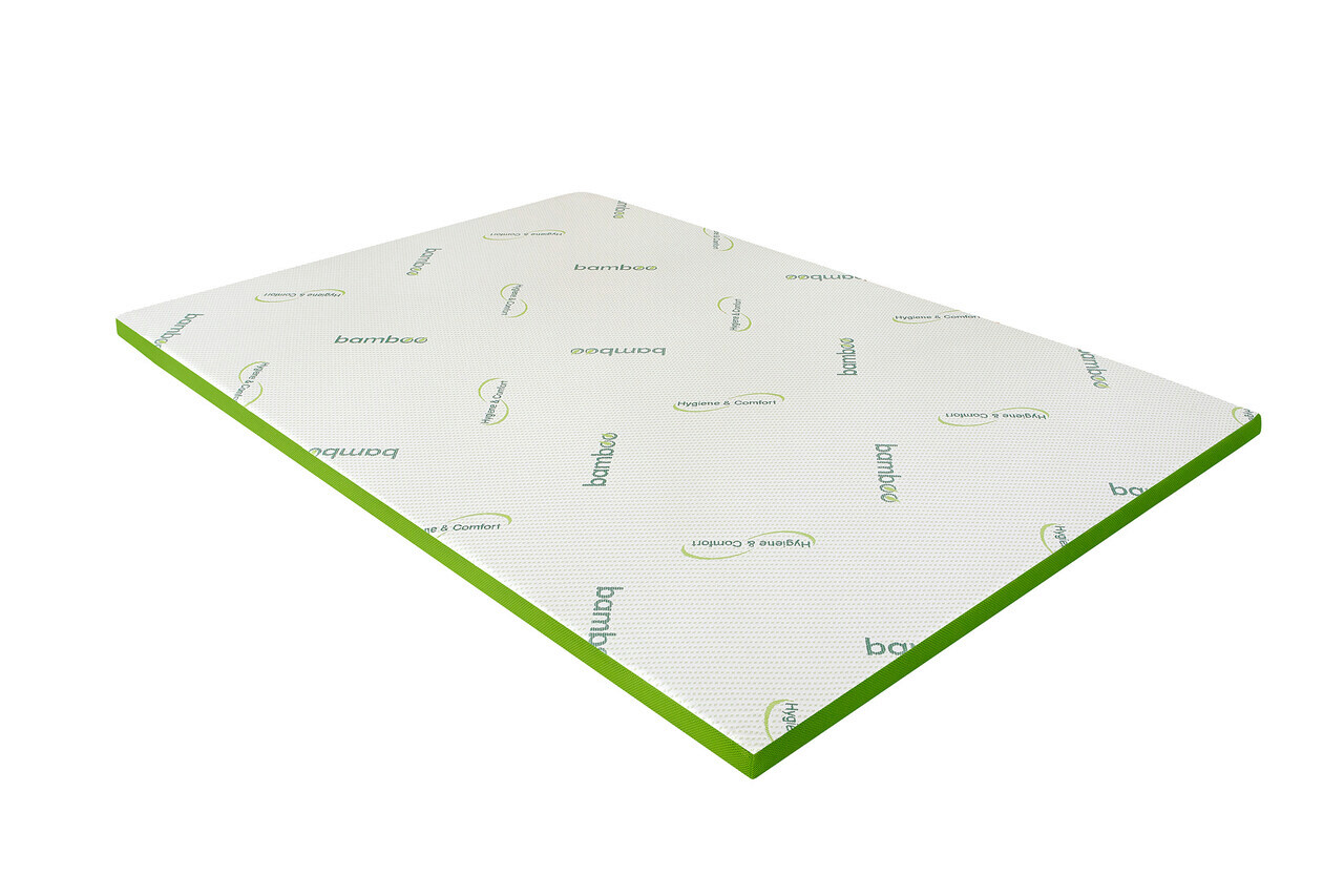Topper saltea Bamboo Memory, 120x190 cm, 7 zone de confort, H 5 cm - 1 | YEO