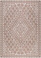 Covor, 02402A, 80x150 cm, Polipropilena, Roșu crem / țiglă