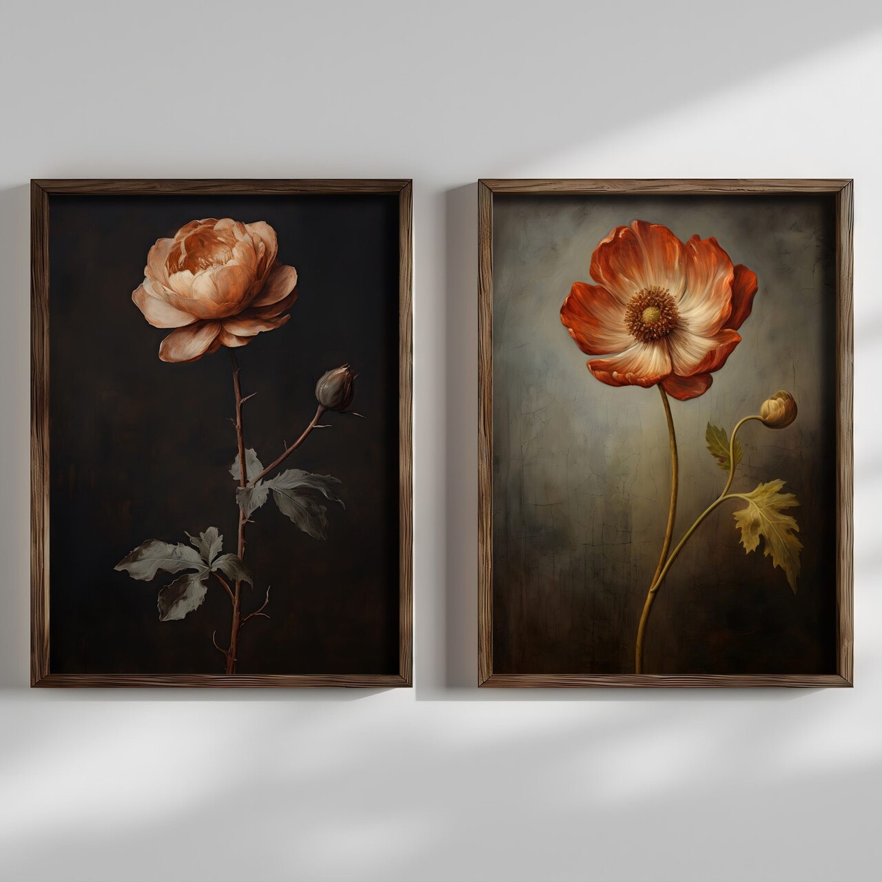 Set 2 tablouri decorative, AI132, Cadru: 100% MOLID, Multicolor - view 3