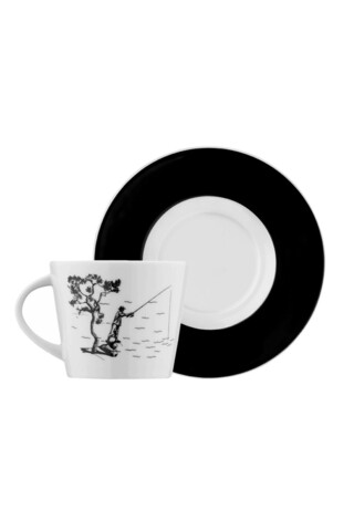 Set de cafea kutahya porselen, tl12kt4709766a, 12 piese, portelan