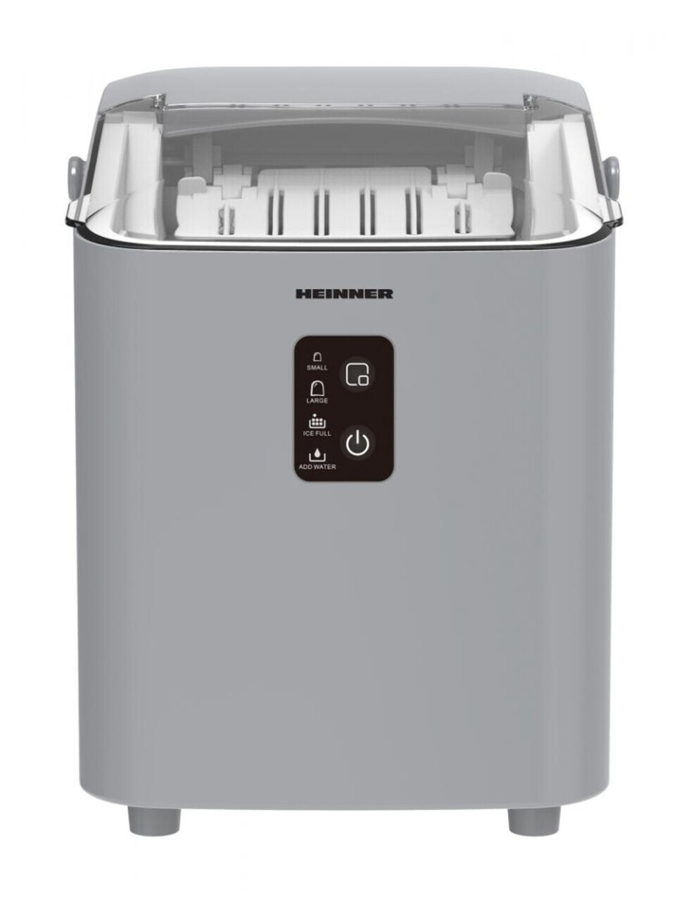 Masina pentru cuburi de gheata Glacio, Heinner, 120W, 1L, argintiu - view 3