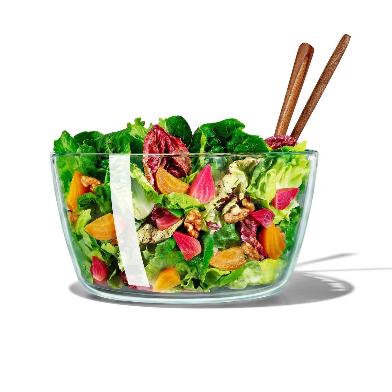 Uscator salata si verdeturi, bol de sticla, 27 cm/4,1L, "Good Grips" - OXO - imagine 17