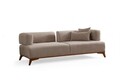Canapea 3 locuri, Atelier del Sofa, 560ARE5210, Cadru: Lemn și PAL, Crem