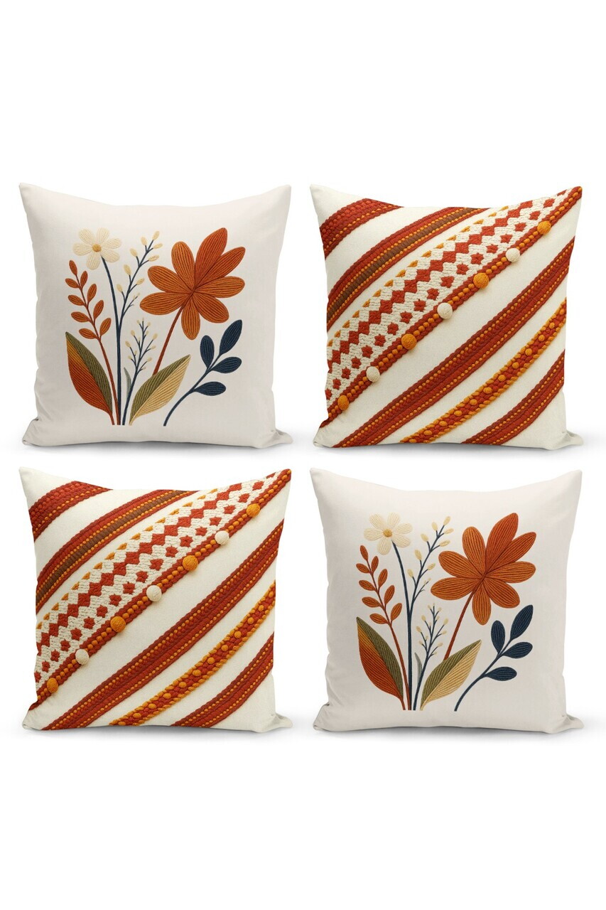 Set fete de perna, Artpnchset4-83, Poliester, Multicolor — imaginea 4