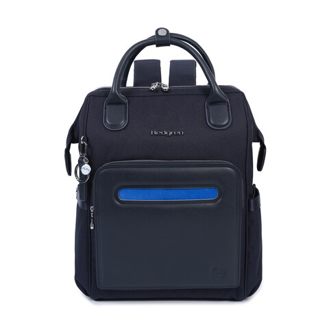 Rucsac Moka M, FIKA, Hedgren, 31x18x39 cm, poliester, bleumarin