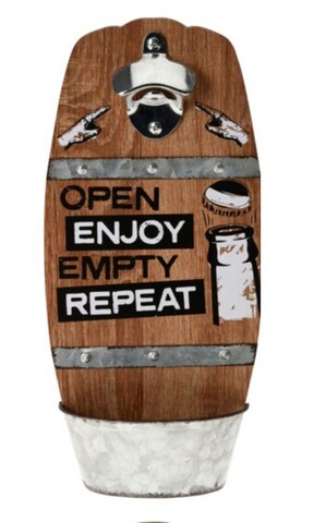 Desfacator si suport pentru depozitare capace open enjoy, 15x6.7x32 cm, mdf