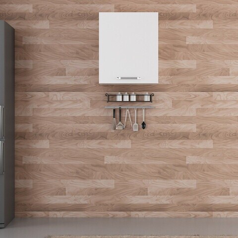 Dulap pentru bucatarie, Hanah Home, Minar, 60x72x37 cm, Alb