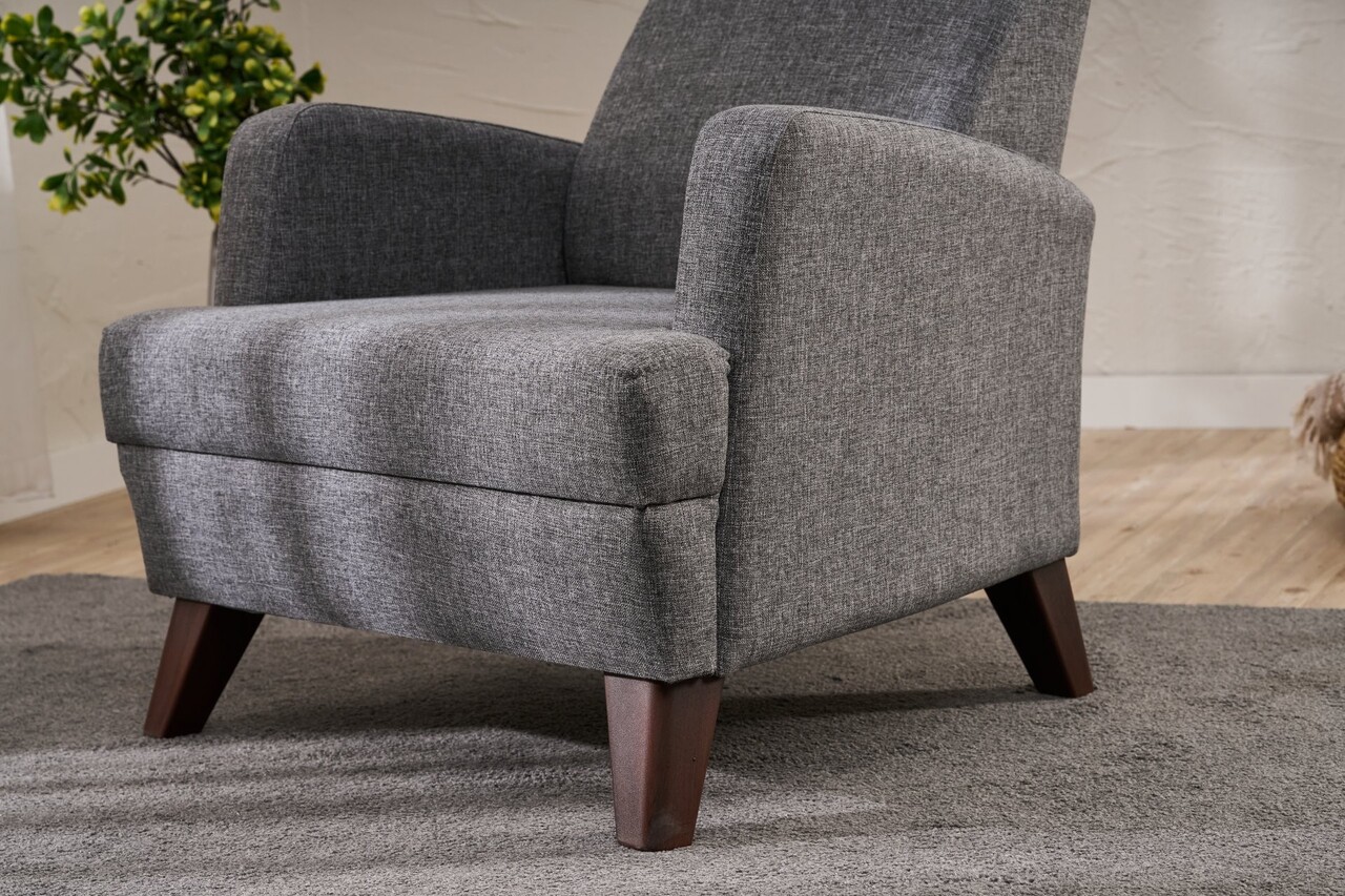 Fotoliu, Atelier del Sofa, 825BLC5241, Lemn, Gri - view 3
