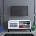 Comoda TV, Comforty, Revival 100Lk, 100x54x42 cm, Alb