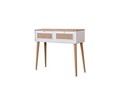 Dulap, Wolina, Mount, 95x100x35 cm, MDF , Alb / Stejar