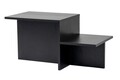 Masuta de cafea, Nordure, Harmony, 80x40x40 cm, Negru din lemn