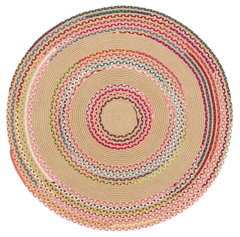 Covor Eko rezistent, CMX 02, 50% bumbac, 50% poliester, 150 cm Ø Eko
