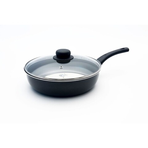Tigaie adanca cu capac TVS Basic antiaderenta, 26 cm Ø