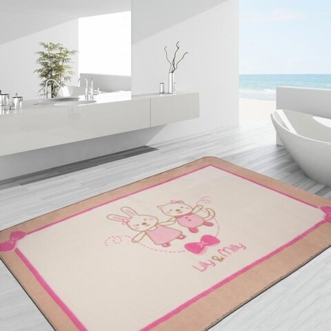 Covor funnababy lily   mily, confetti, 100x150 cm, poliamida, multicolor