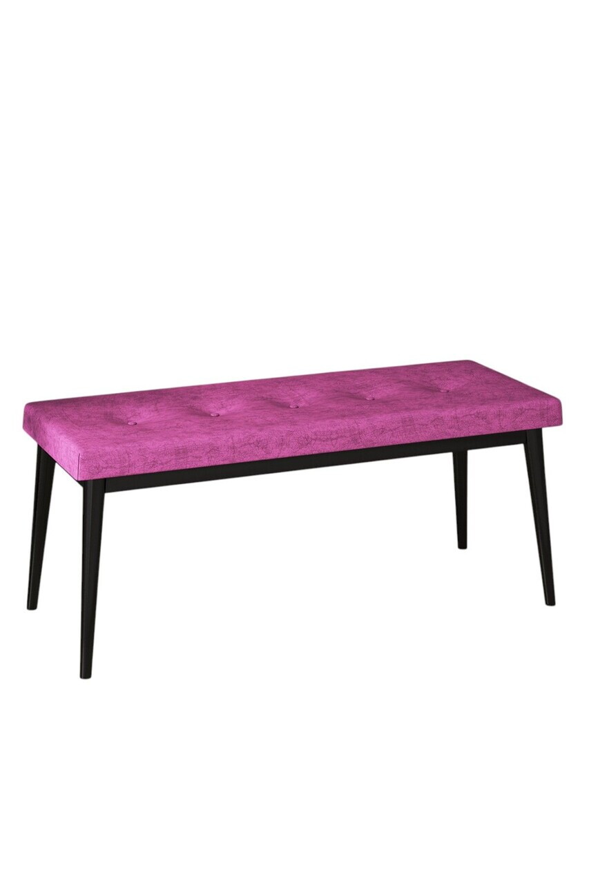 Banca, Hanah Home, Pera Bench, Mov/Negru — imaginea 2