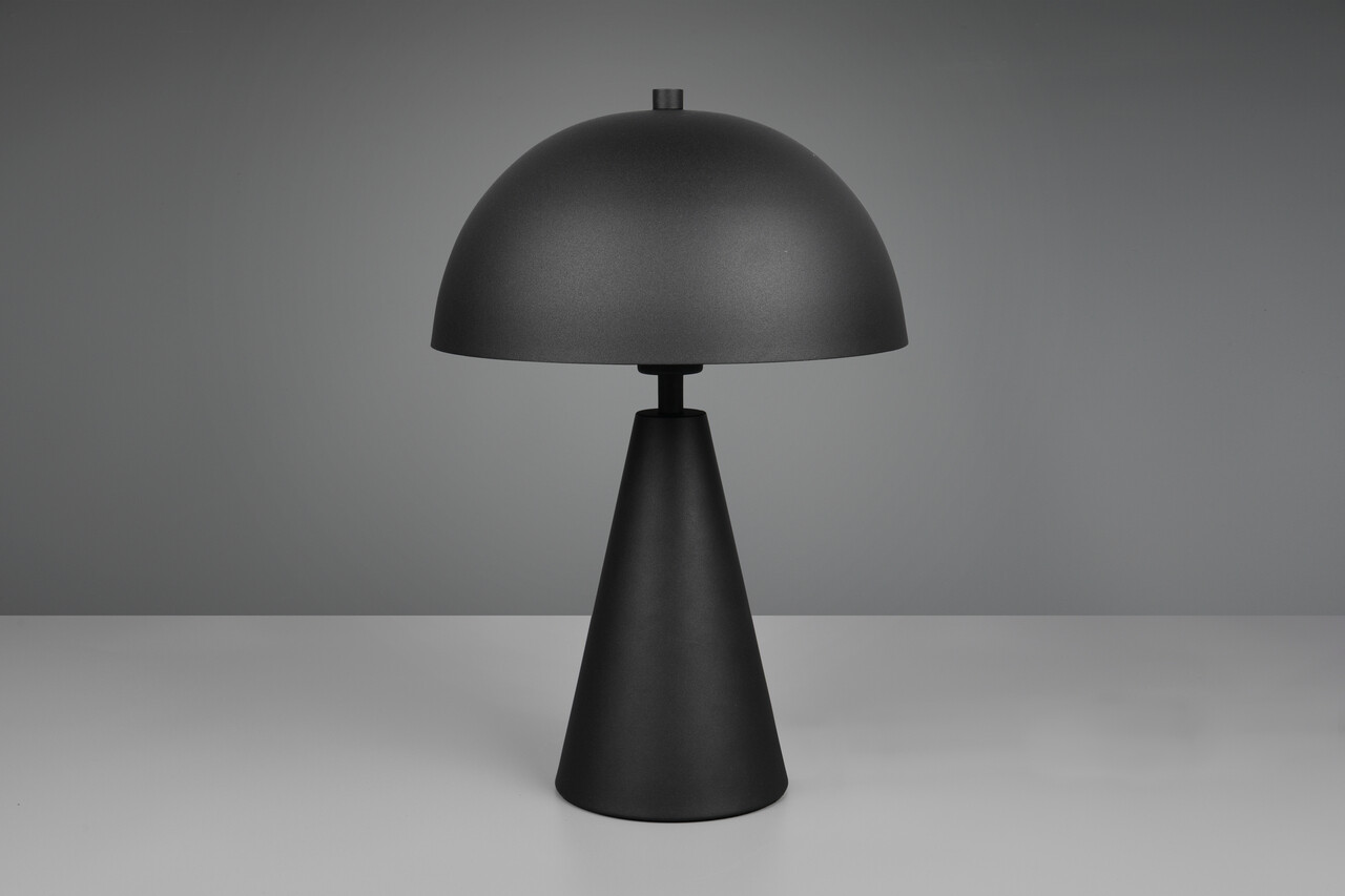 Lampa de masa Alfie, TRIO, 30x44 cm, 40W, 1x E27, metal, negru mat
