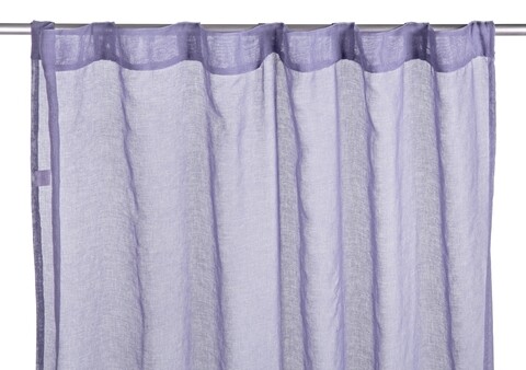 Perdea Alice, Bizzotto, 140x280 cm, poliester, mov lavanda
