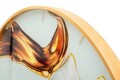 Ceas de perete, Rose, Mauro Ferretti, Ø80 cm, sticla/MDF/metal, multicolor