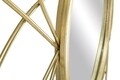 Oglinda decorativa Glam Isra, Mauro Ferretti, Ø 81.5 cm, fier/oglinda, auriu