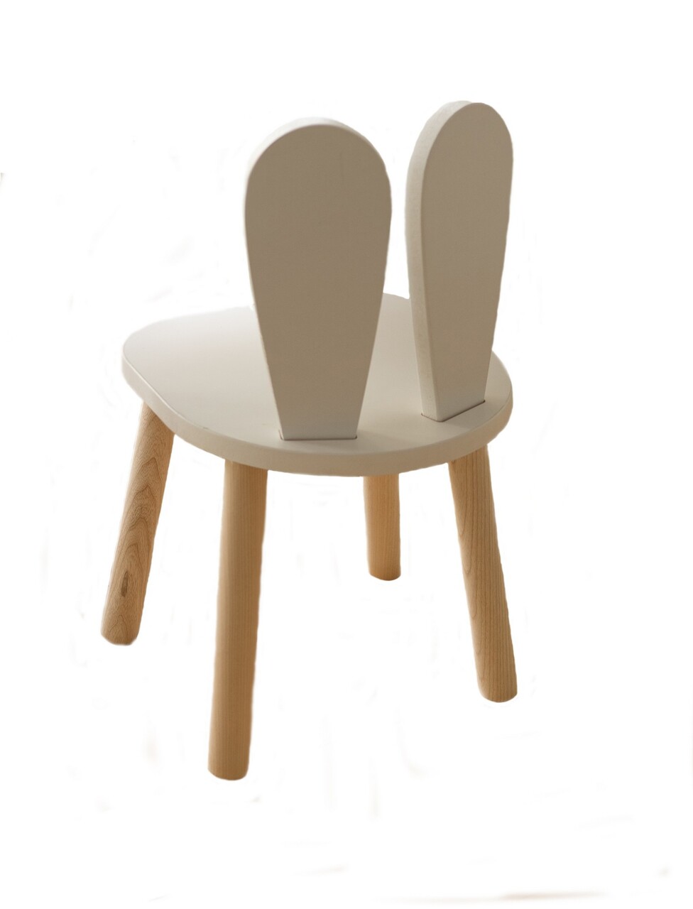 Scaun pentru copii, Bambini, Bunny Chair, Alb - 2 | YEO