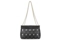 Geanta Beverly Hills Polo Club, 623, piele ecologica, negru/gri