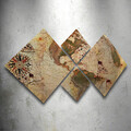 Set 4 tablouri decorative, 4MDF2023823, MDF, Imprimat UV, Multicolor