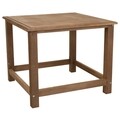 Masuta de cafea, Creaciones Meng, 55x55x45 cm, lemn de paulownia, maro