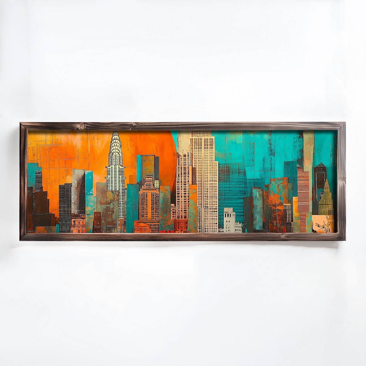 Tablou decorativ, EMR038, Lemn, Multicolor - view 3