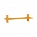 Raft pentru perete, Homitis, Must - Mustard, 20x80x20 cm