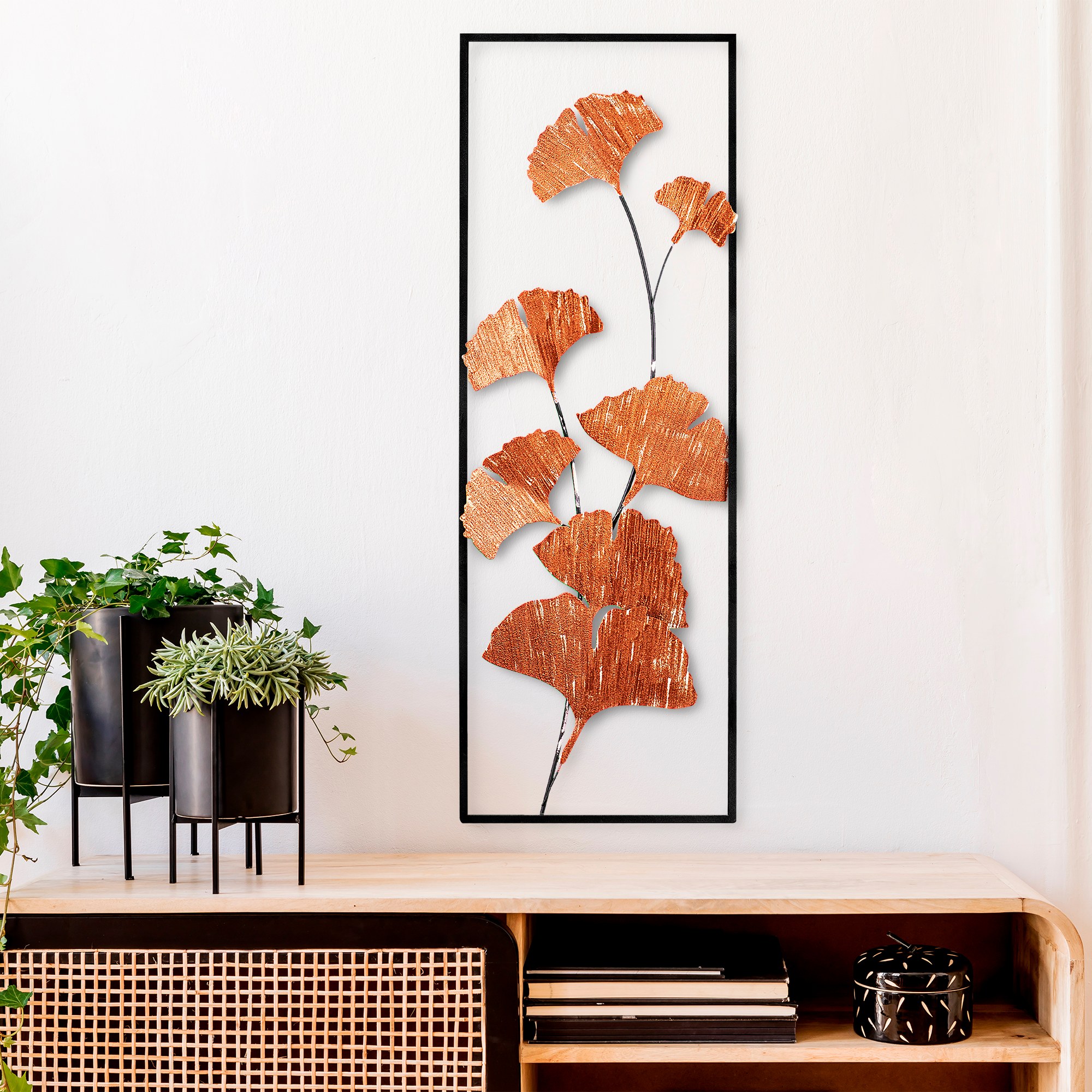 Decoratiune de perete, Raspberry 3, Metal, Dimensiuni: 32 x 90 x 4 cm, Multicolor