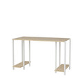 Birou, Retricy, Academy, 125.2x60x73.8 cm, PAL, Stejar alb