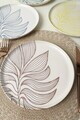 Set farfurii pentru desert, Hermia, 275KRM2599, Dimensiune: 22 cm (4 bucăți), Multicolor