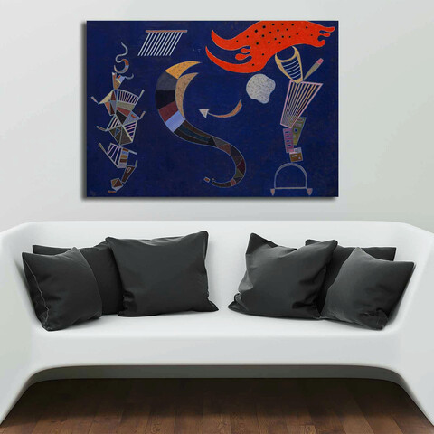 Tablou decorativ, 70100kandinsky027, canvas , lemn, multicolor