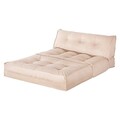 Canapea extensibila 2 locuri, Salida, 363SLD1106, Catifea, Bej